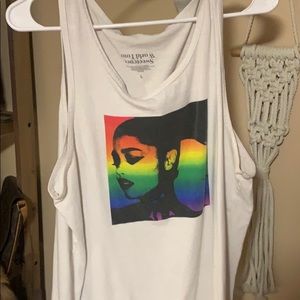 Sweetner world tour pride exclusive tank
